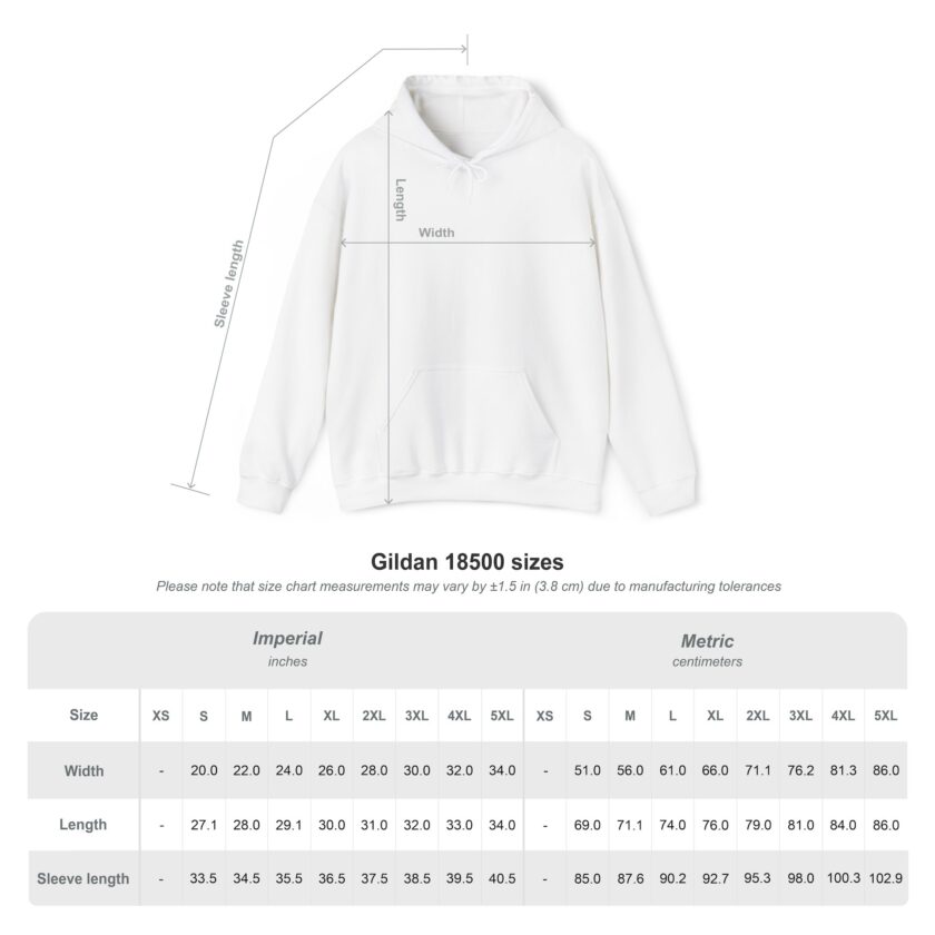 Good Trouble Only - Unisex Heavy Blend™ Hooded Sweatshirt (Dark) - Image 4