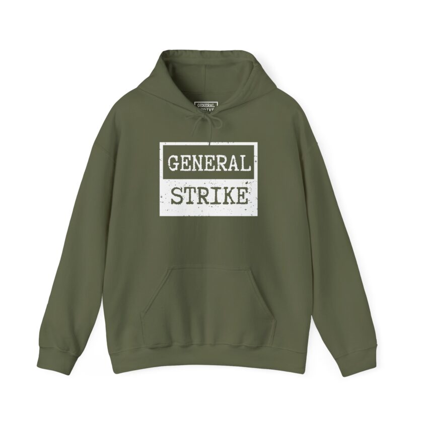 General Strike Unisex Heavy Blend™ Hooded Sweatshirt (Dark) - Image 5