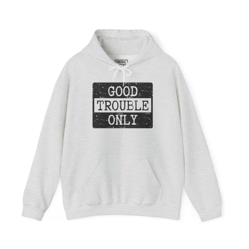 Good Trouble Only - Unisex Heavy Blend™ Hooded Sweatshirt (Light) - Image 2
