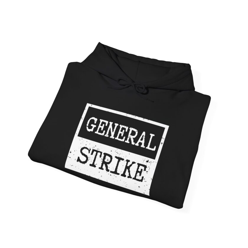 General Strike Unisex Heavy Blend™ Hooded Sweatshirt (Dark) - Image 2