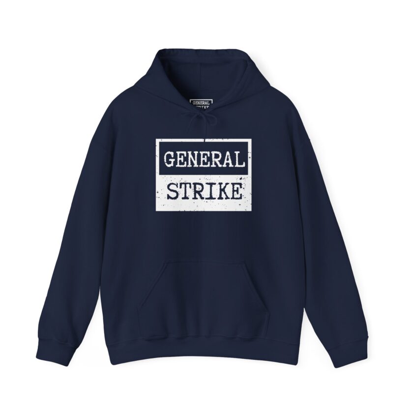 General Strike Unisex Heavy Blend™ Hooded Sweatshirt (Dark) - Image 7