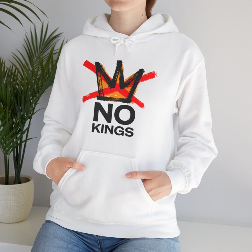 No Kings, Good Trouble Hoodie - Unisex, General Strike, - Image 4