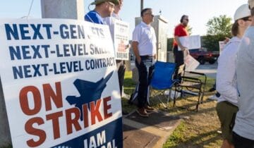 Boeing Machinists Strike in St. Louis: