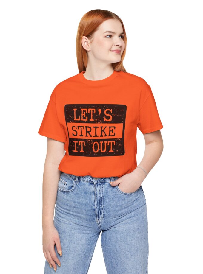 Let's Strike It Out Activist Shirt – Unisex “Good Trouble” Tee for Peaceful Protest & Everyday Solidarity, (Light Colors)