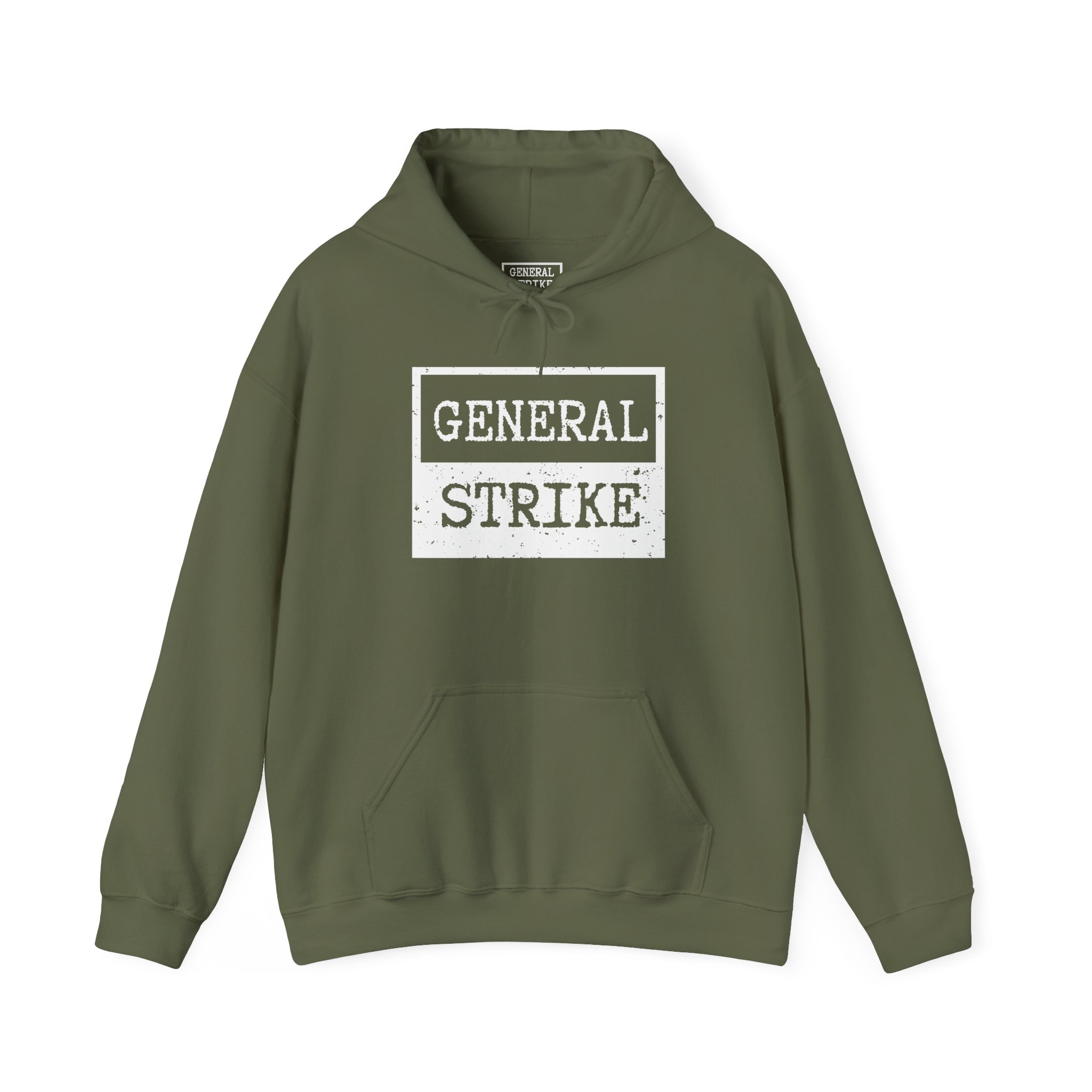 General Strike Unisex Heavy Blend™ Hooded Sweatshirt (Dark) - Image 3
