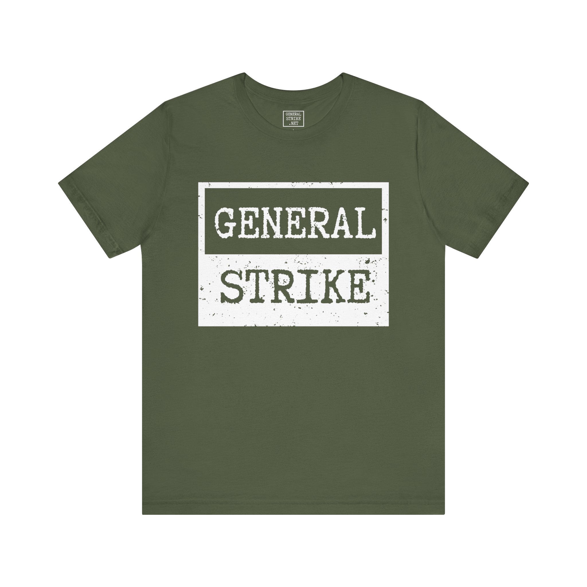 General Strike Unisex Tee – Activist Shirt for Peaceful Protest, Worker Solidarity & Everyday Resistance, (Dark) - Image 3