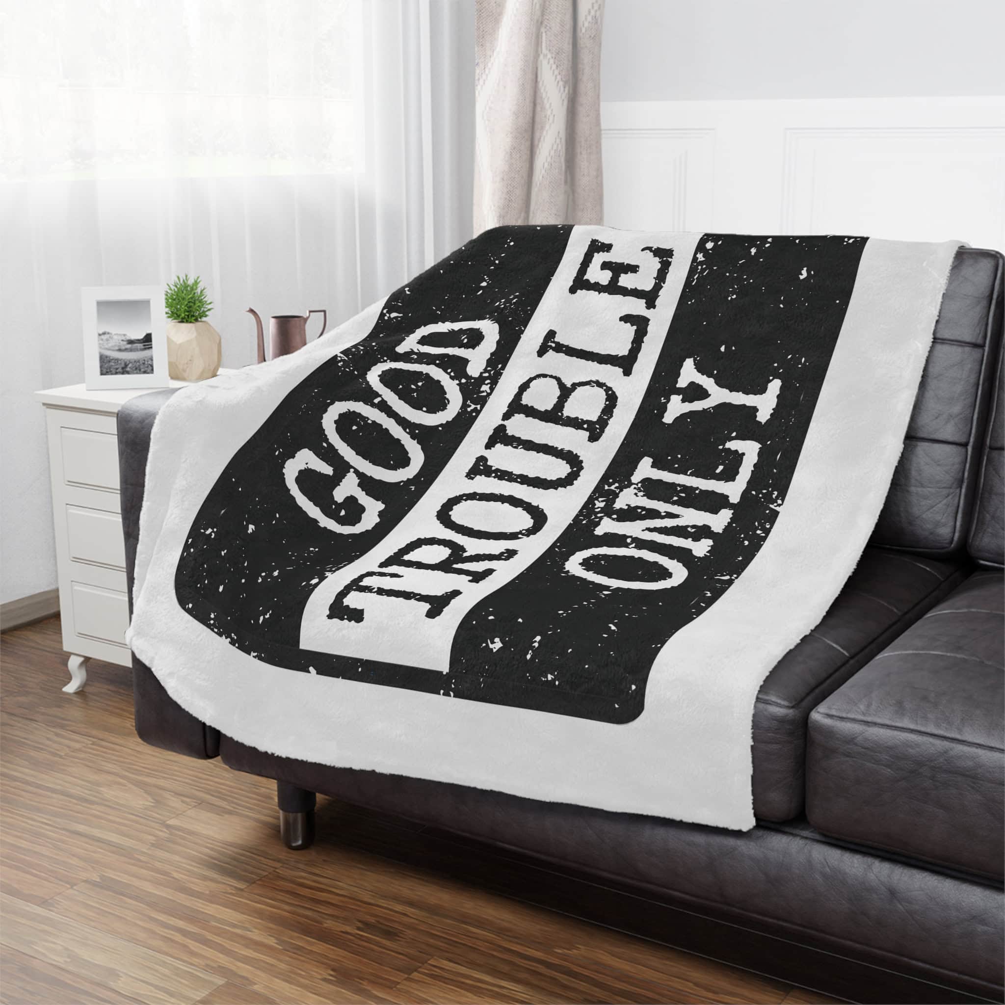 "Good Trouble Only" Blanket — protest banner - Image 7