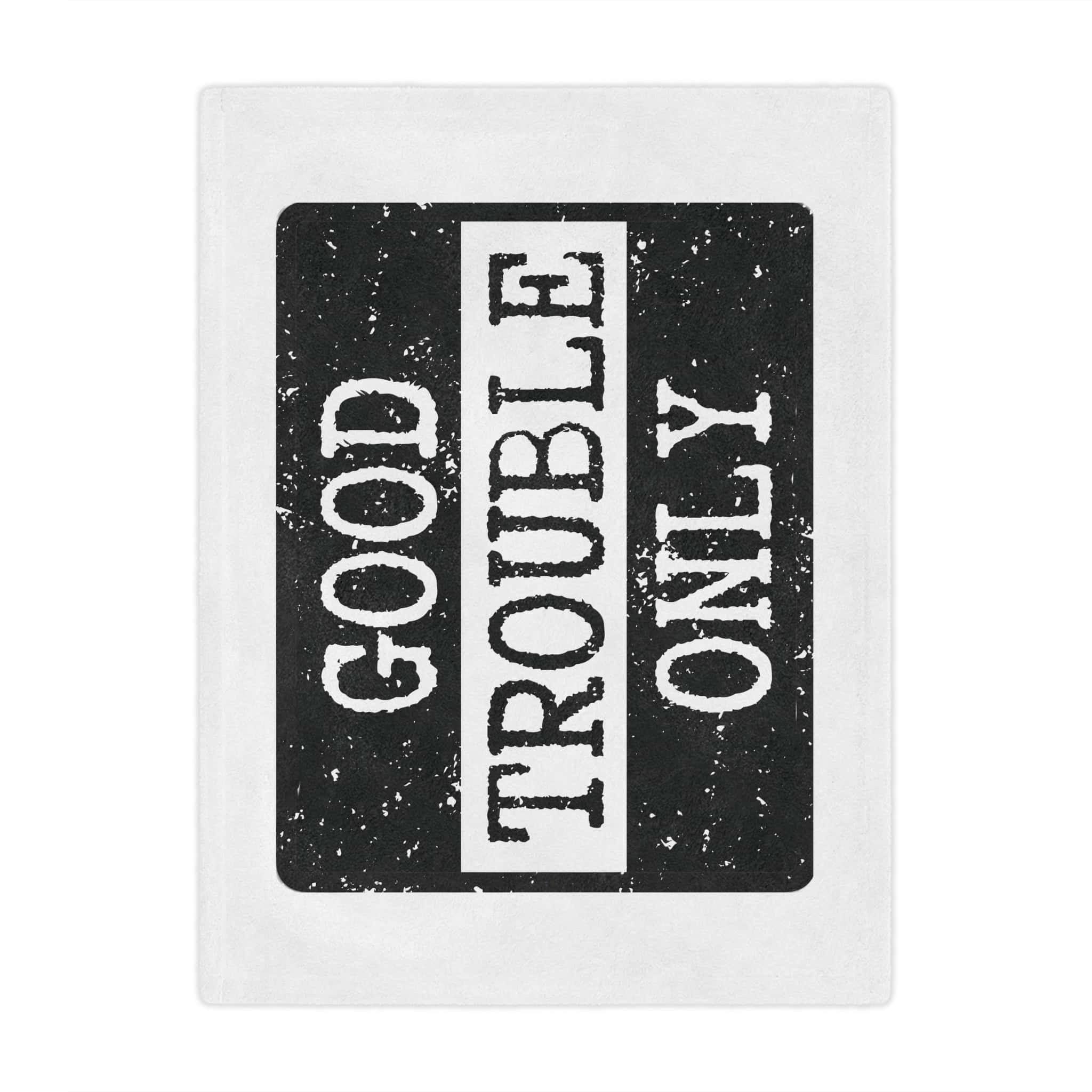 "Good Trouble Only" Blanket — protest banner - Image 3