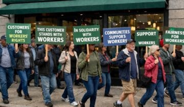 The Consumer Picket Line: Public Protest as a Tool in a Modern General Strike