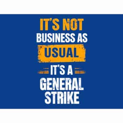 Not Business As Usual