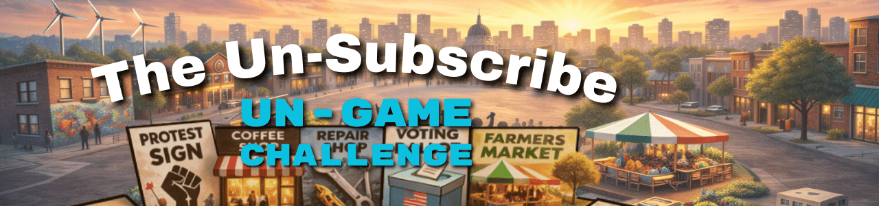 The Unsubscribe from subscriptions challenge header